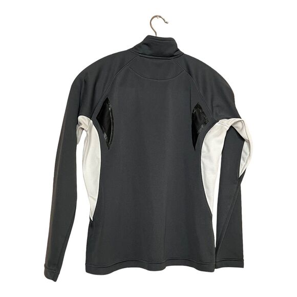 sunice Golf Jacket Women Gray lightweight half zip Super Lite Fox Hazeltine sz s - Picture 2 of 10